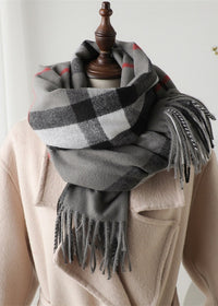 WT1585 Gray Big Plaid