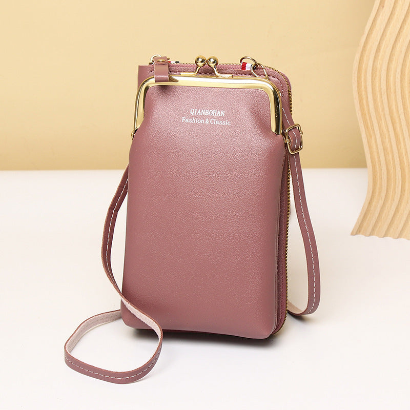 Mobile Phone Bag Female Crossbody Vertical Multi-function