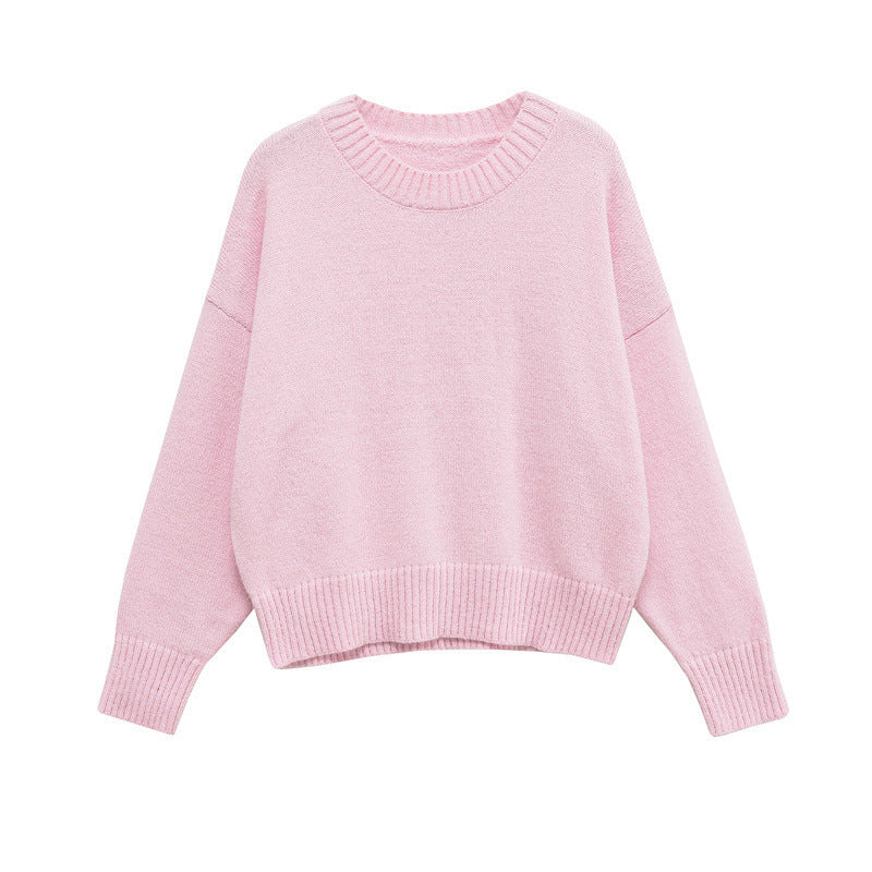 Stylish And Versatile Soft Jersey Sweater