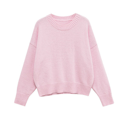 Stylish And Versatile Soft Jersey Sweater