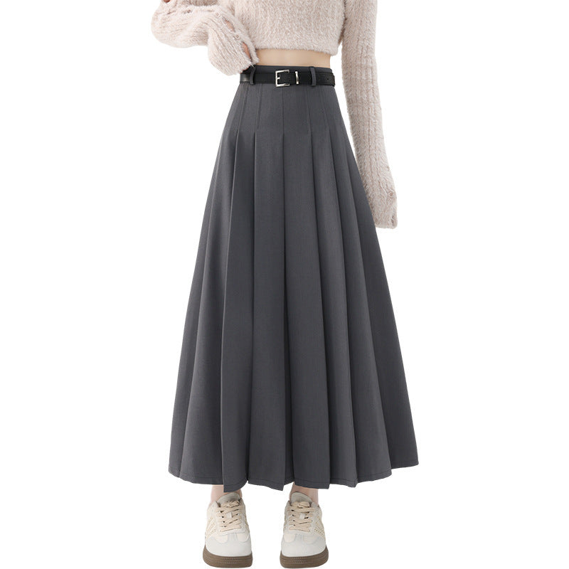 High Waist Slimming Elegant Graceful High-grade Skirt