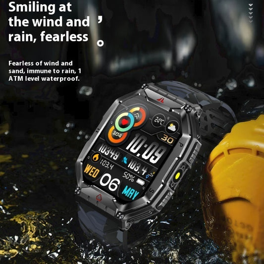 KR82 Vanguard: Bluetooth Calling & Health Metric Monitor