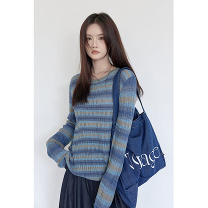 New Fashion Striped Sweater For Women