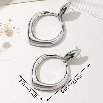 Hong Kong Style Niche Tassel Design Sense Ear Ring Cold Style