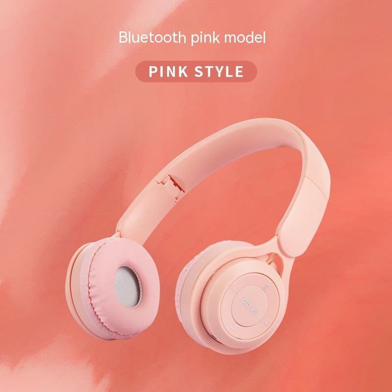 FoldBass: Wireless Foldable Extra Bass Over-Ear Headphones