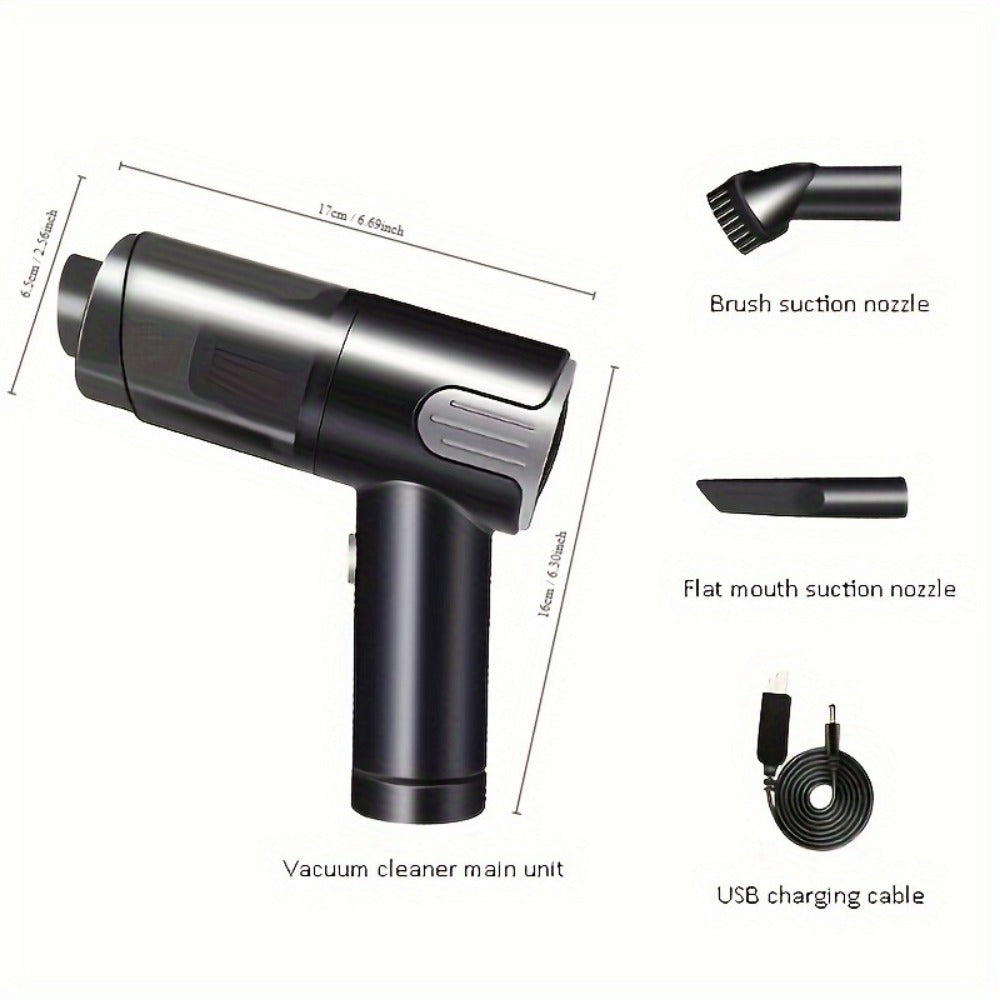 SilverDrive Vac: Wireless USB Desktop & Interior Mini Vacuum