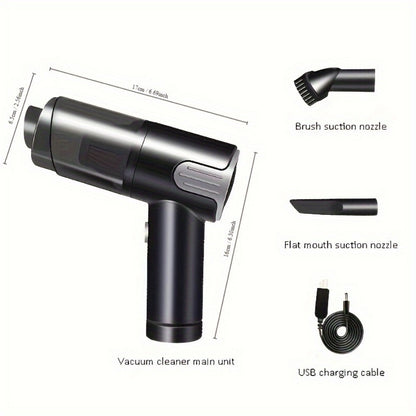 SilverDrive Vac: Wireless USB Desktop & Interior Mini Vacuum