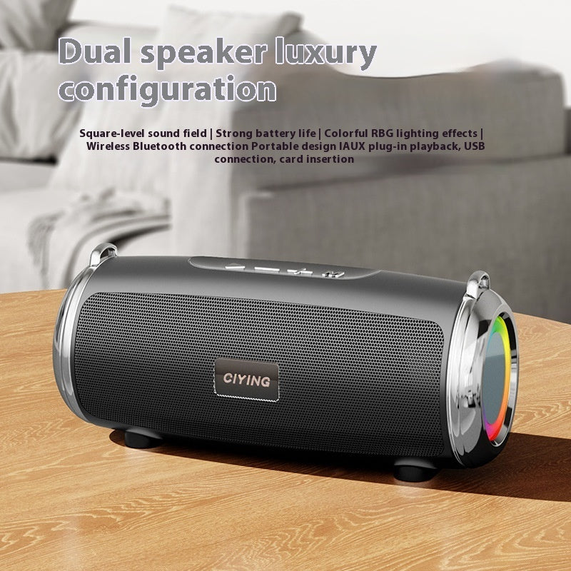Smart Speaker, Wireless Bluetooth Speaker, Little Steel Cannon