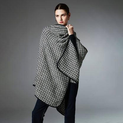 Women's Polange Wool Buckle Shawl