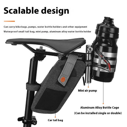 Double Bracket: Bicycle Water Bottle Cage Extension