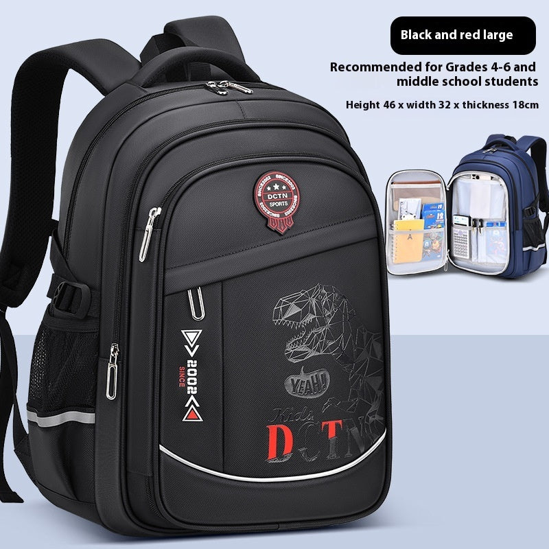The Multi-Compartment: Burden-Reduction Large-Capacity Schoolbag