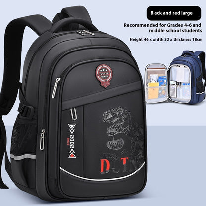 The Multi-Compartment: Burden-Reduction Large-Capacity Schoolbag