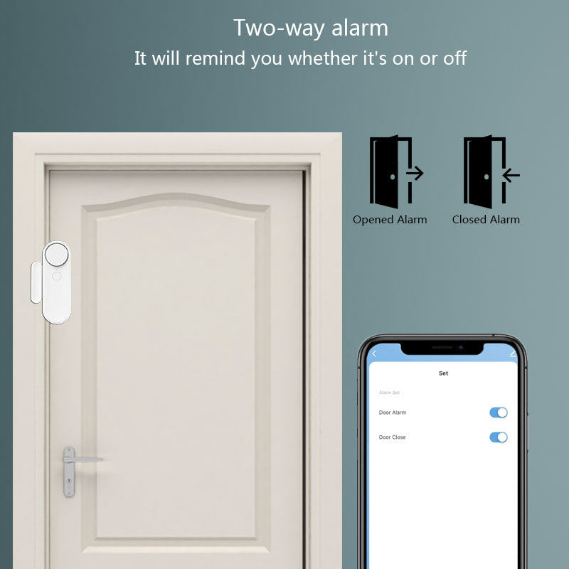 Smart Home Door And Window Sensing Alarm