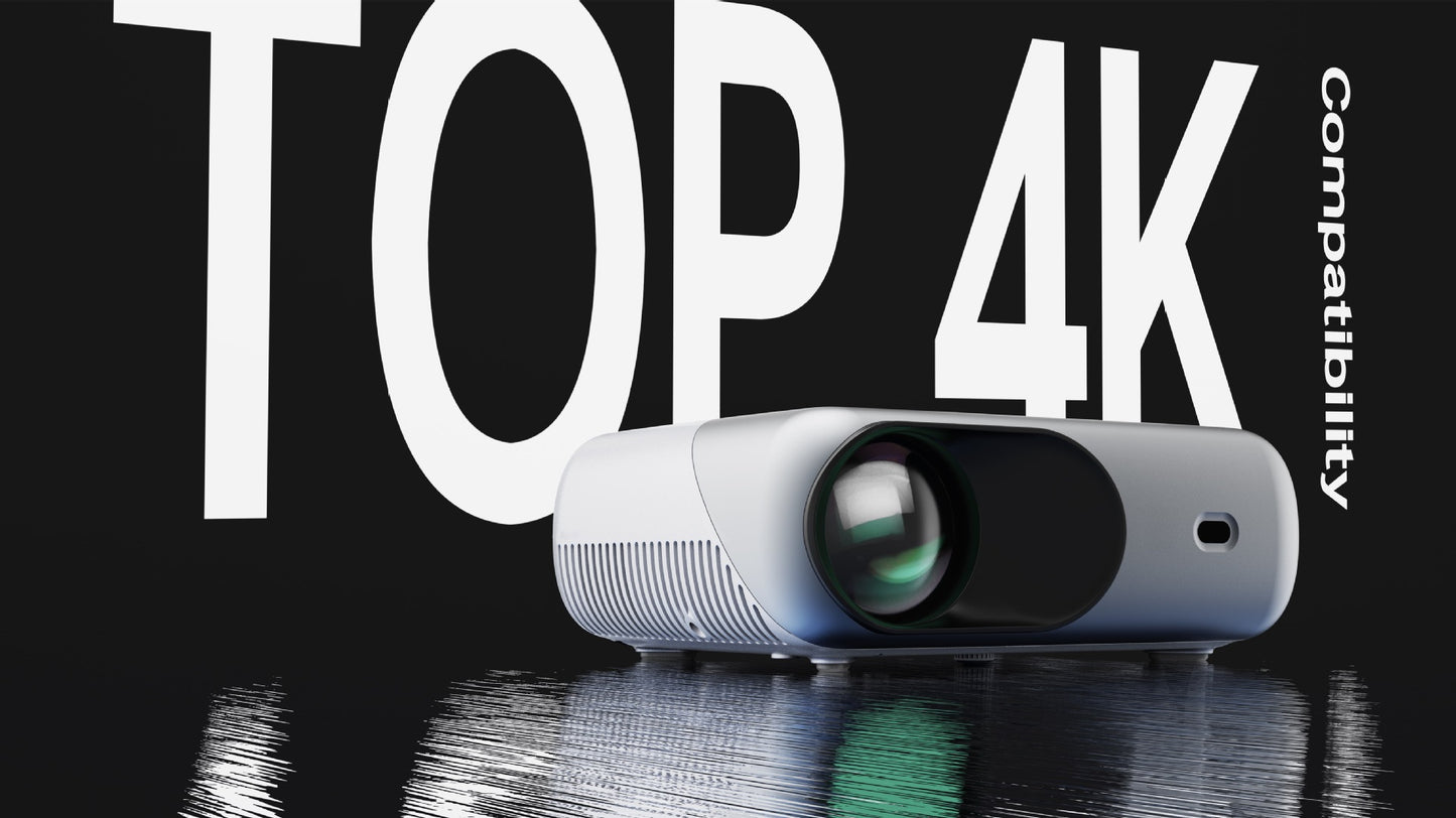 MirrorCast: WiFi HD 1080P Portable Same-Screen Mobile Projector
