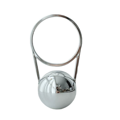 Ball Electroplating Handle PVC Dinner Bag