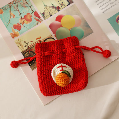 Good Luck Charm: Hand-Woven Symbolic Coin Purse