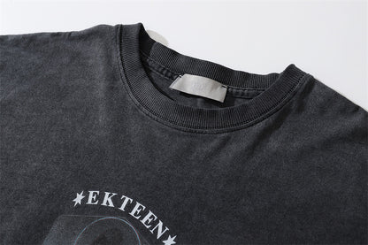 Fashion American Printed T-shirt Men