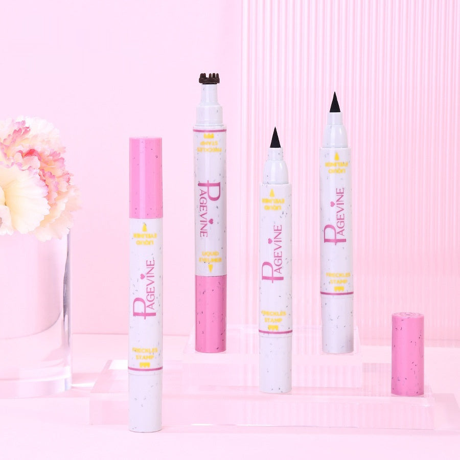 Women's Double-headed Fleck Removal Pen Liquid Eyeliner