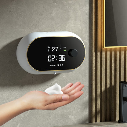 Rechargeable Wall-Mounted Foaming Sanitizer Dispenser
