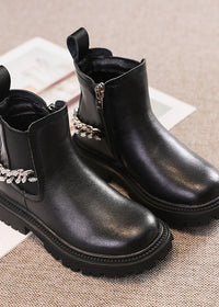 Black boots