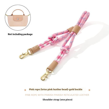 Punch-free Modification Accessories Braided Rope Shoulder Strap Crossbody Strap
