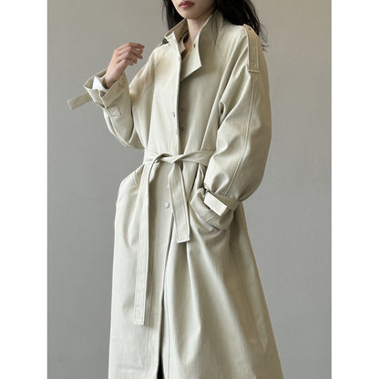 Temperament Commute Trench Coat For Women Autumn