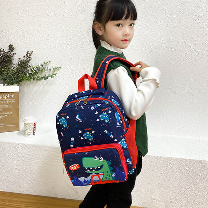 The Jurassic Dino: Cute Dinosaur Kindergarten Baby Backpack