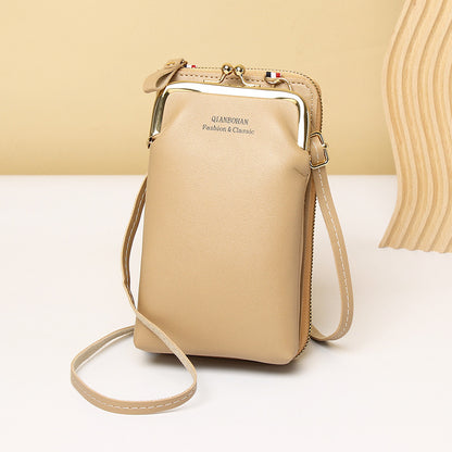 Mobile Phone Bag Female Crossbody Vertical Multi-function
