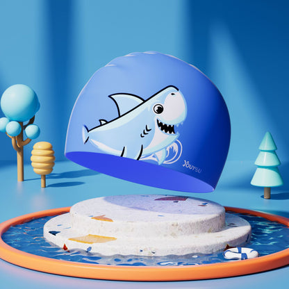 Hydro-Seal: Silicone Long-Hair Waterproof Swimming Cap