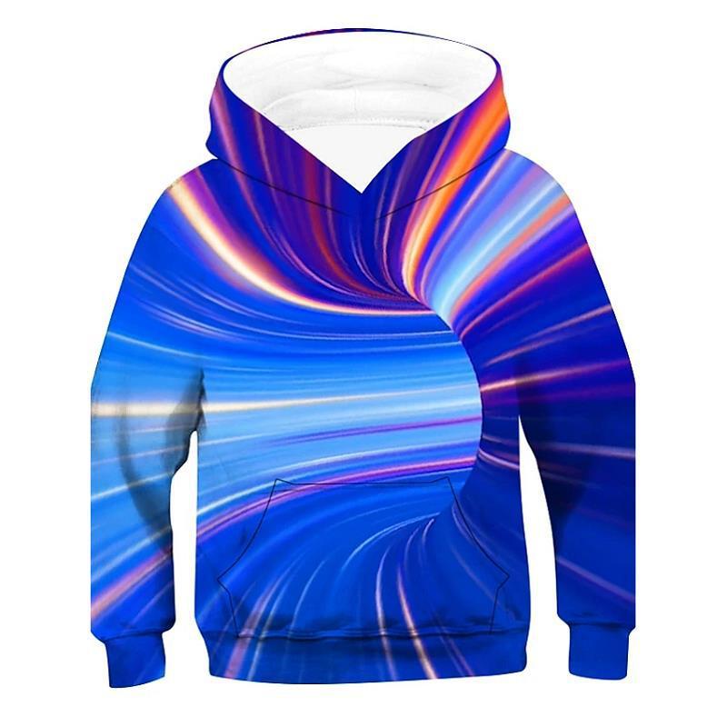 Visionary 3D Digital Print Concept Hoodie
