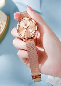 Mesh Belt Rose Shell Pink