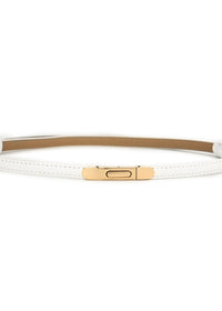 Golden Snap Button White