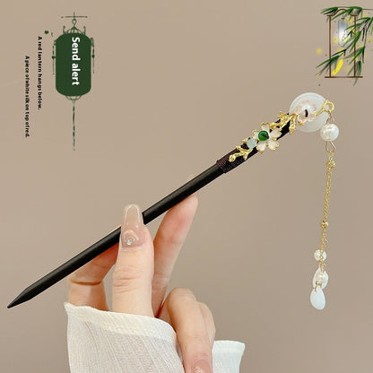 New Chinese Style Updo Hair Clasp High Sense Ebony Hairpin