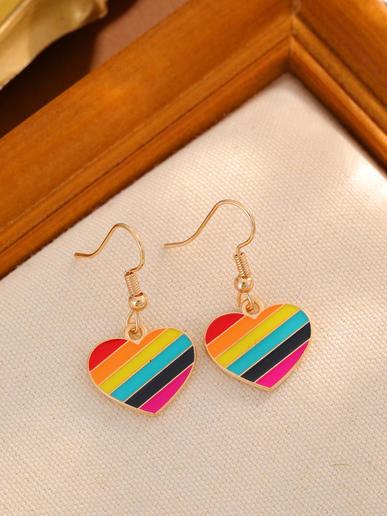 Creative New Rainbow Flag Rainbow Love Rainbow Earrings