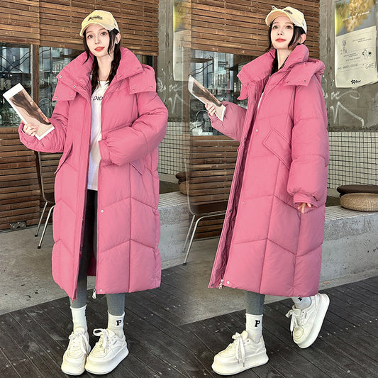 Thick Loose And Warm Cotton-padded Coat Women