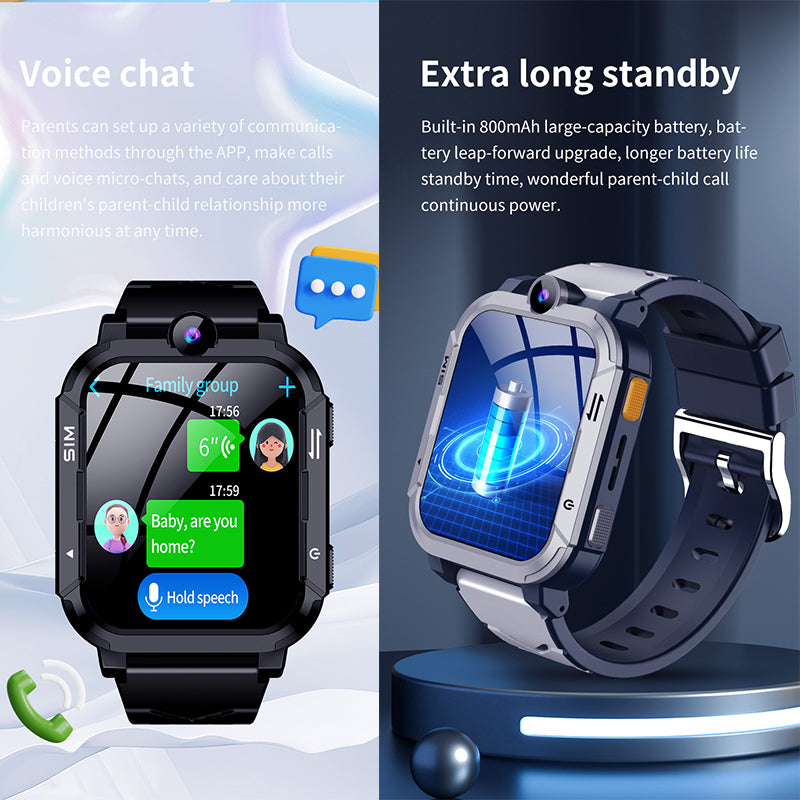 The Junior Navigator: 4G GPS Tracker & Video Call Educational Watch